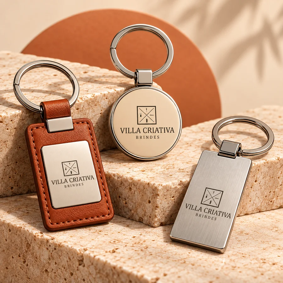 Chaveiros personalizados